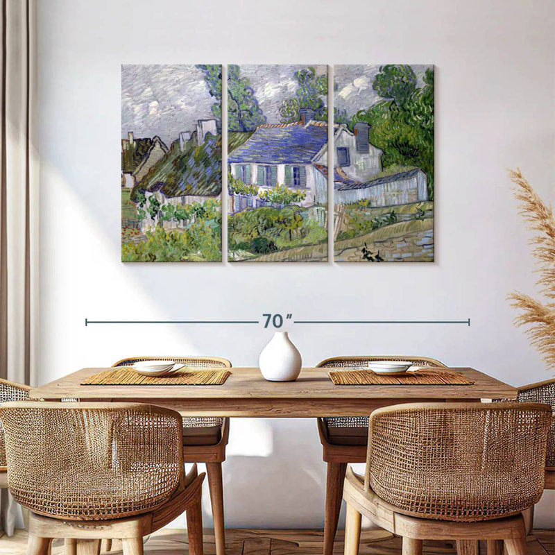 Alvord House At Auvers, H 36 po x l 57 po