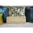 93.4" W Transitional Sofa, Gray/Beige/Teal/Olive