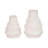 Textured Sculpted Stoneware Vase with Organic Silhouette and Modern Casual Design-989096785