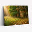 Ensemble de 1 tableau sur toile « Chemin forestier »-129062216-129062219