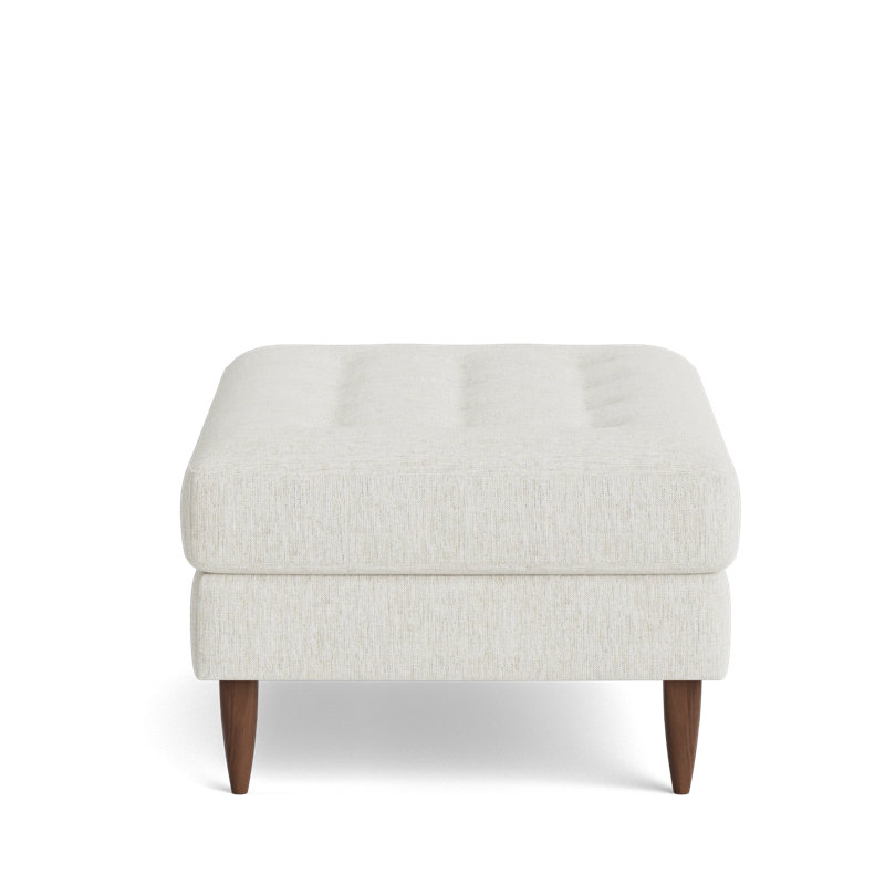 MCM Ottoman, Performance Weave - Snow