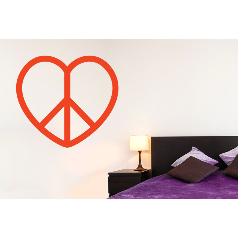 Wall Decal, Orange