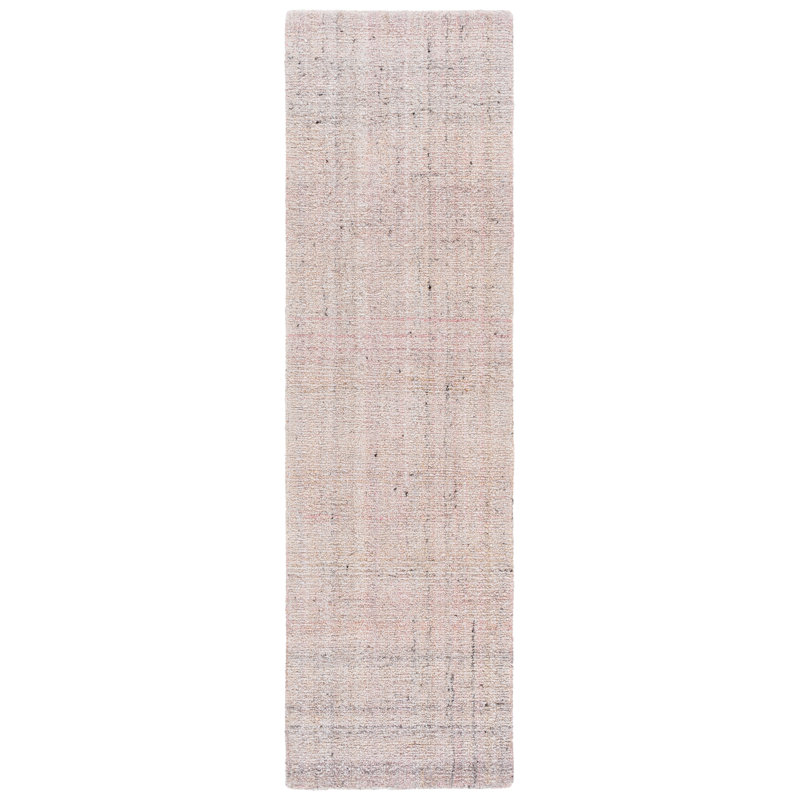 Tapis d'intérieur abstrait touffeté à la main Performance, Tapis de couloir 2 pi 3 po x 8 pi