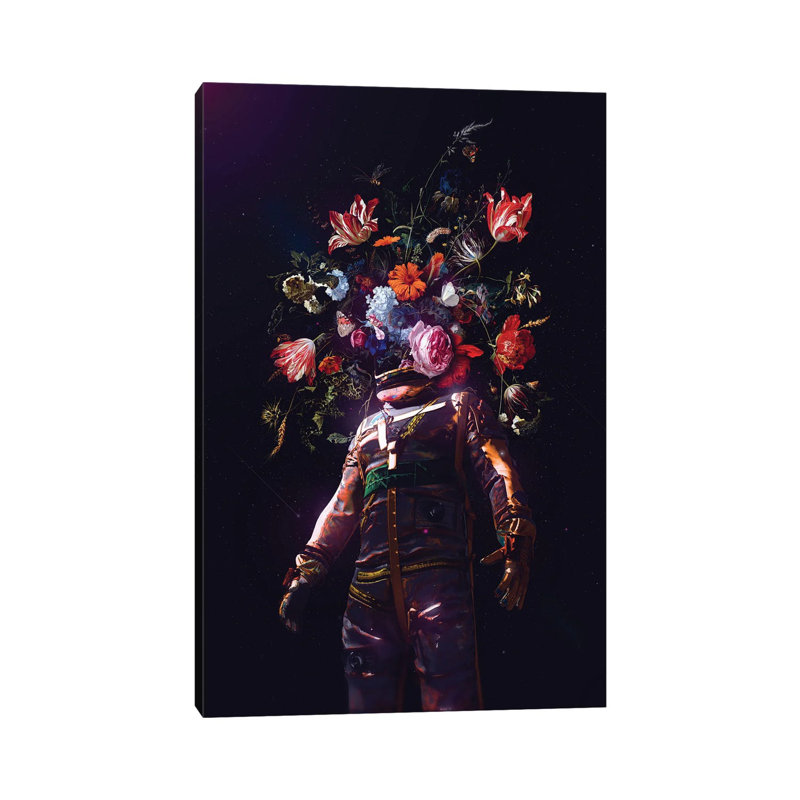 Full Bloom II 1 Piece Wall Art on Canvas, 101.6cm H x 66.04cm W x 1.91cm D, Wrapped Canvas