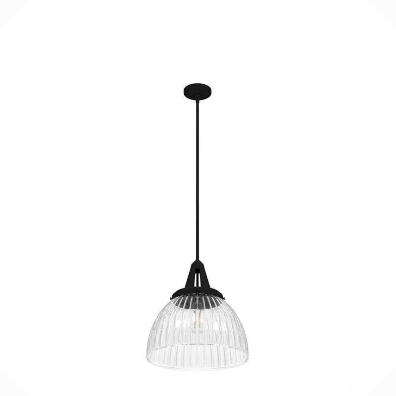 Cypress Grove 1 Light Dome Pendant?, Natural Iron, Small