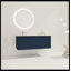 Ensemble de meuble-lavabo simple 47,60 po avec plateau en résine Aderito