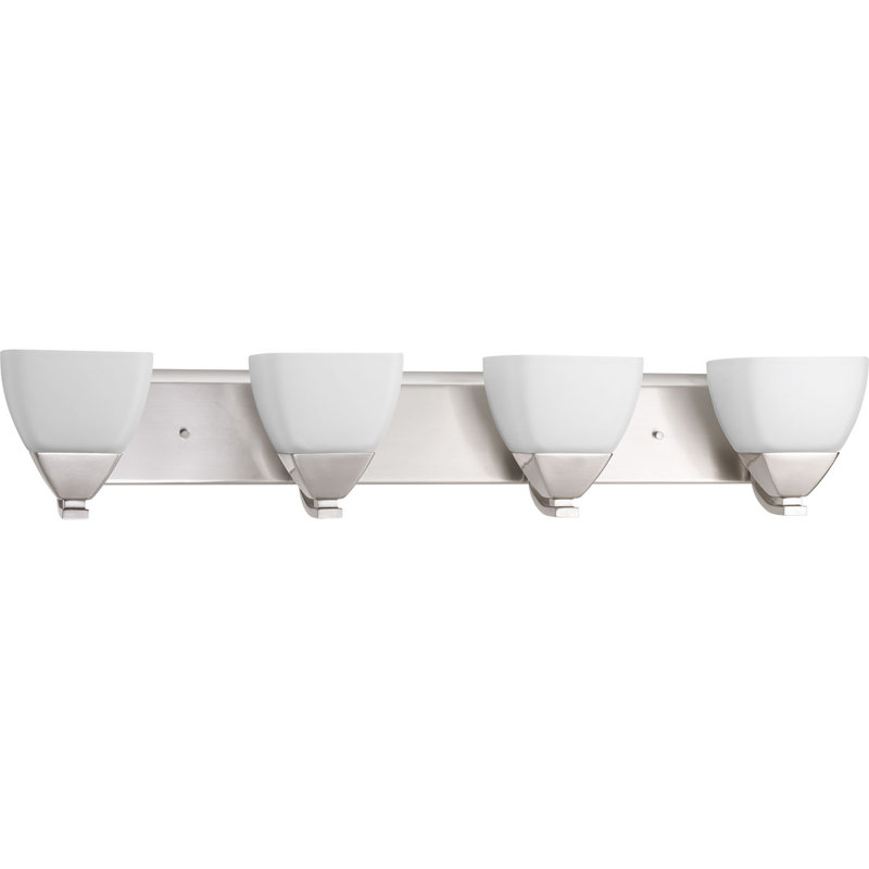 Nason 4 - Light Dimmable Vanity Light, Brushed Nickel