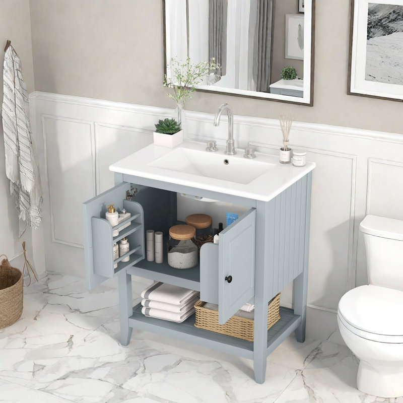 Lavabo de salle de bain 30 po