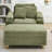 57" Corduroy Single Seater Sofa With Ottoman Storage-112273276