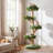 Solid Wood Cat Tree, 59.06" Tall Cat Tower for Multi-Cats
