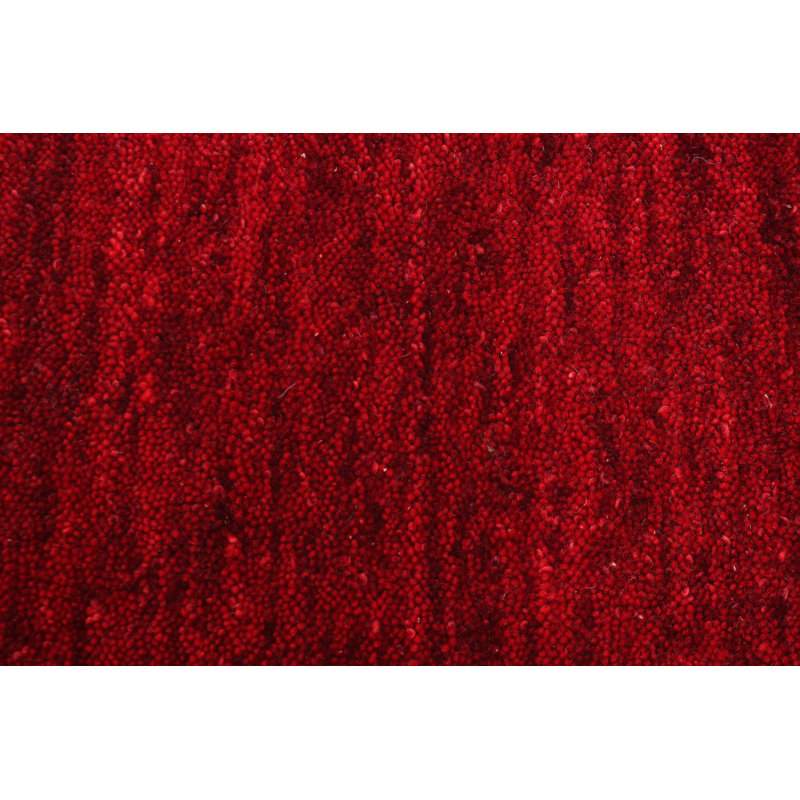 Kashkuli Gabbeh Red Rug 4'1" x 5'9"
