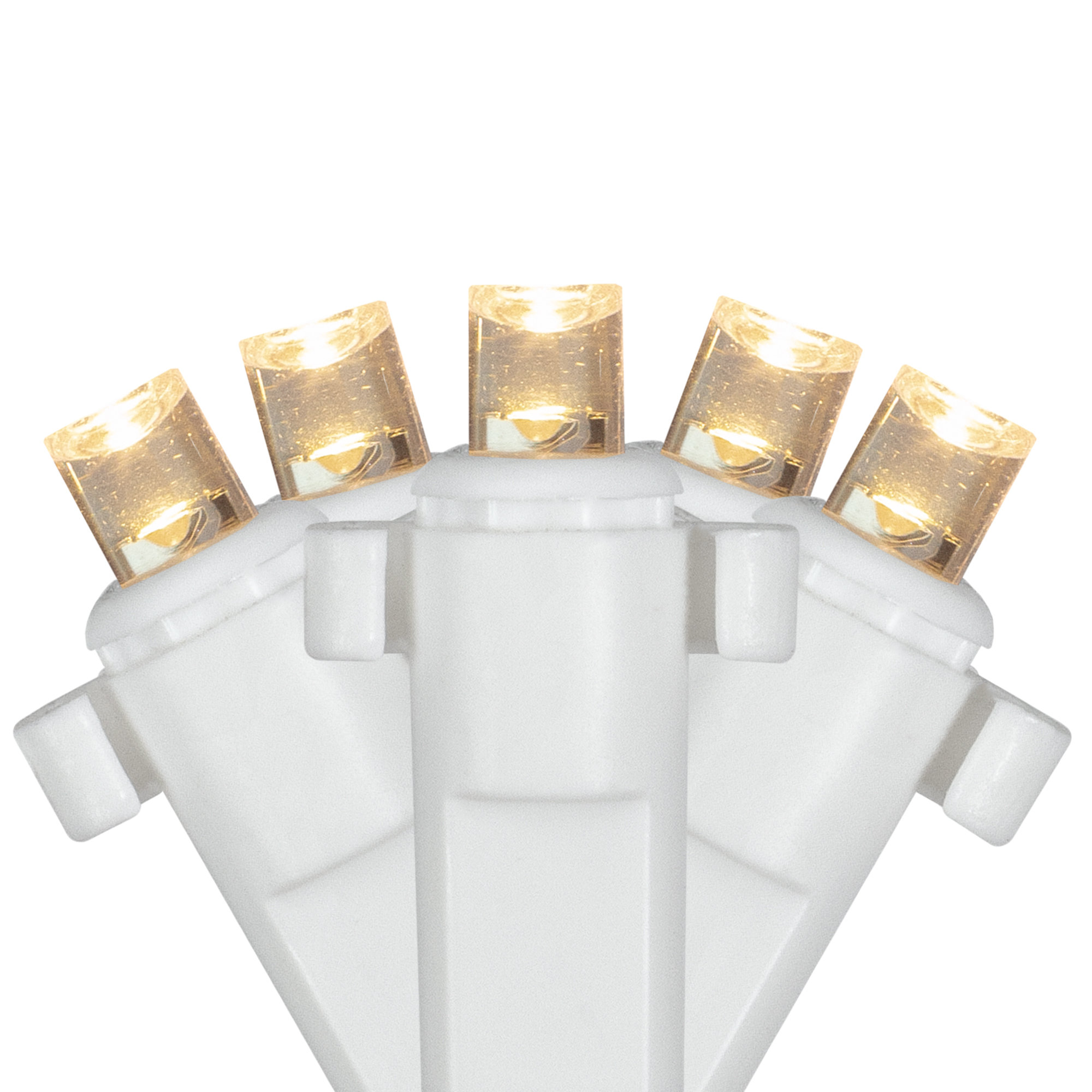 LED Net Lights, Warm White, 0.25" H x 48" W x 72" D