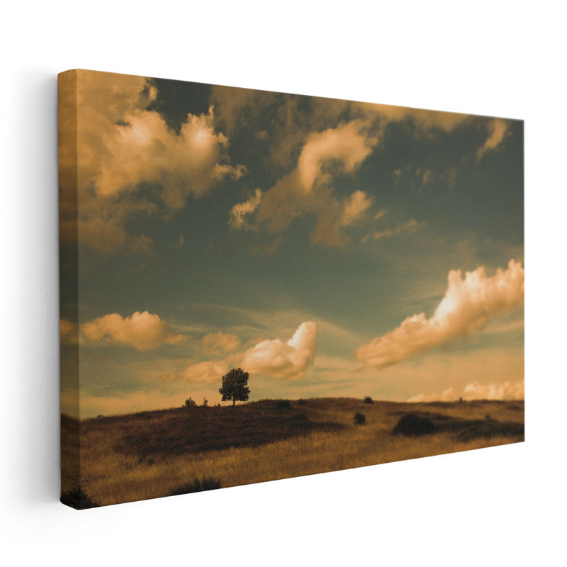 «What Beautiful Clouds», reproduction d'art sur toile, H 24 po x l 36 po