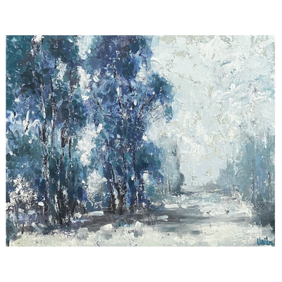 Winter Wonderland | Acrylic On Canvas Art By Vinita Sadarangini