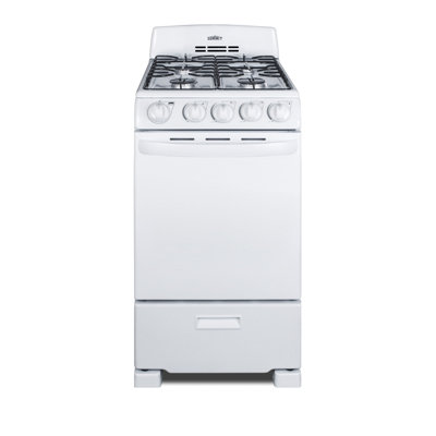 Apartment Friendly 20" Freestanding Gas Range
