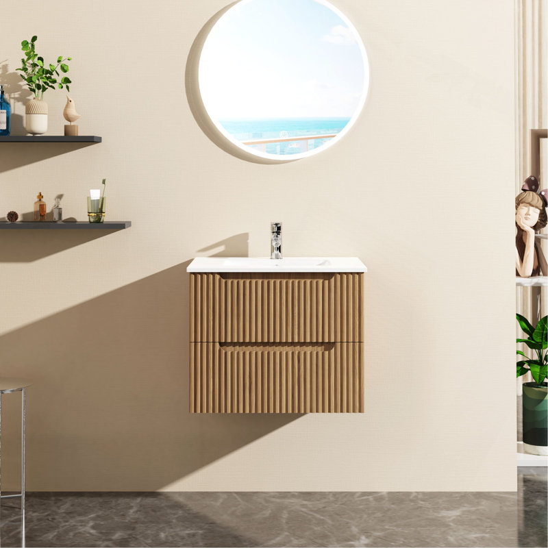 Meuble-lavabo mural 24 po flottant (armoire seulement)
