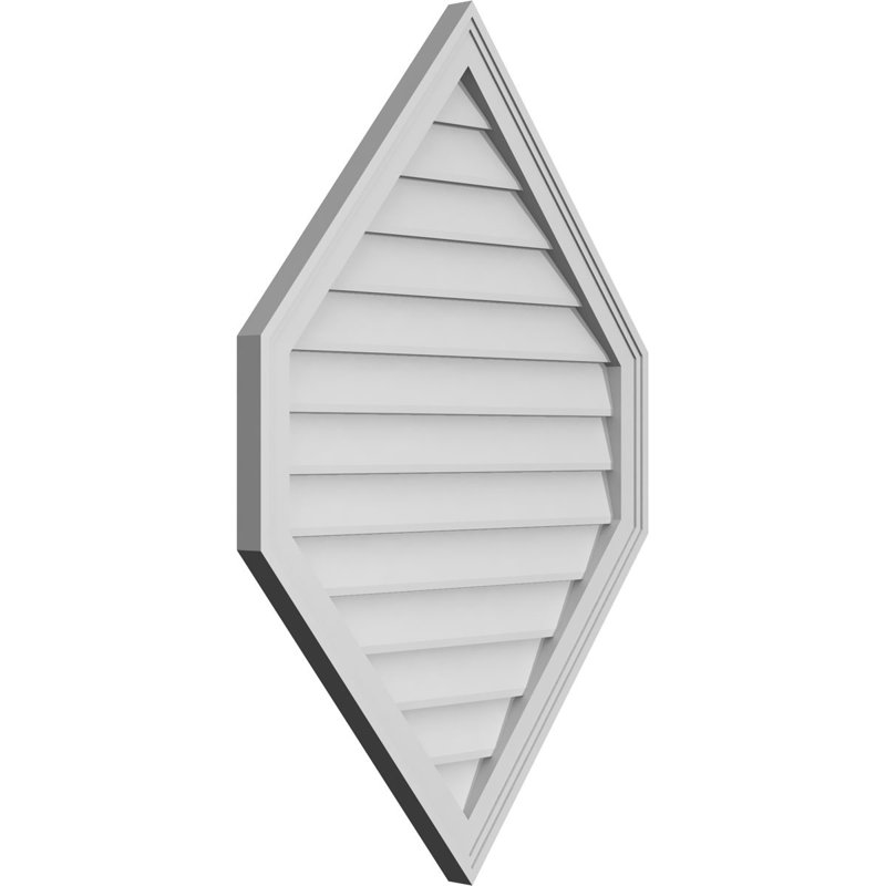 Ventilateur vertical à pignon vertical en uréthane 14/12, H 42 po x l 28 po x P 1,5 po