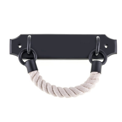 Forged Iron Barn Door 6 5/16" Centre to Centre Drop handle
