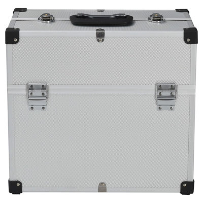 WFX Utility 22.5 cm W 29.07 L Water Resistant Solid Wood Lockable Deck Box in Grey