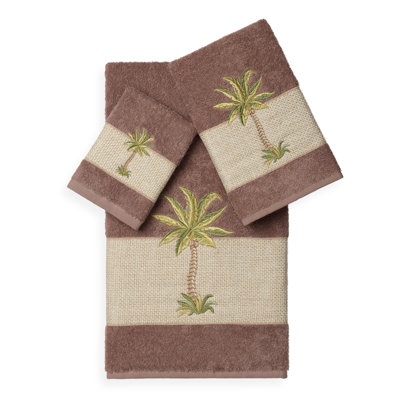 Colton 3 Piece Turkish Cotton Towel Set