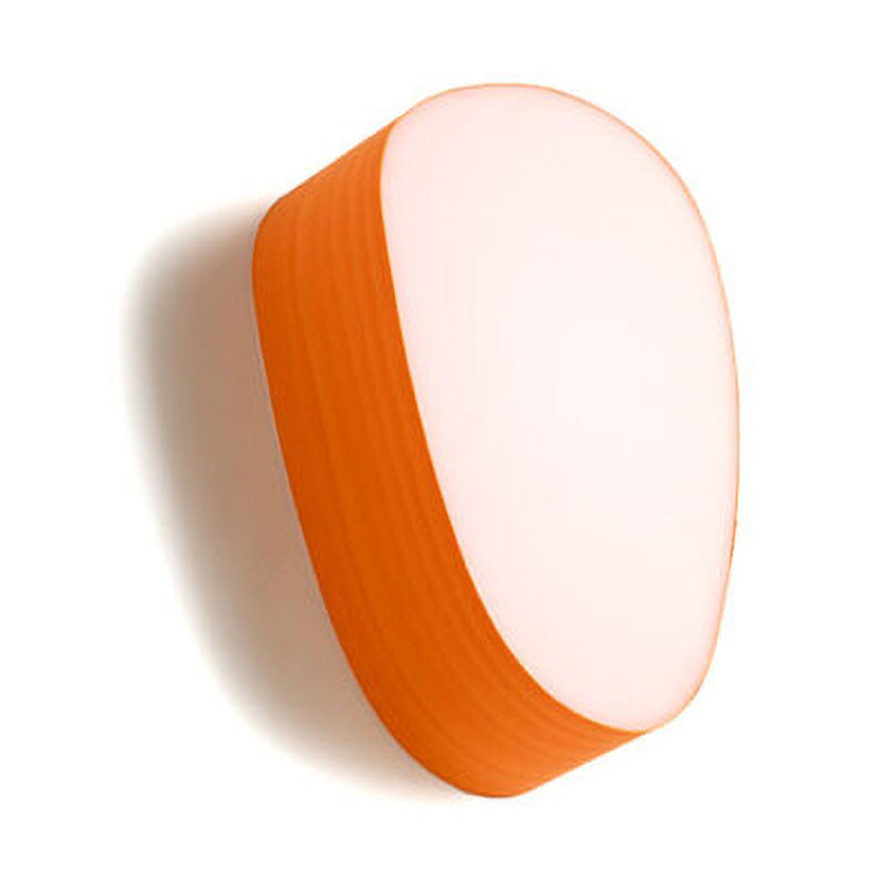 Guijarro 1 - Light Flush Mounted Sconce, Orange, GX53 Base