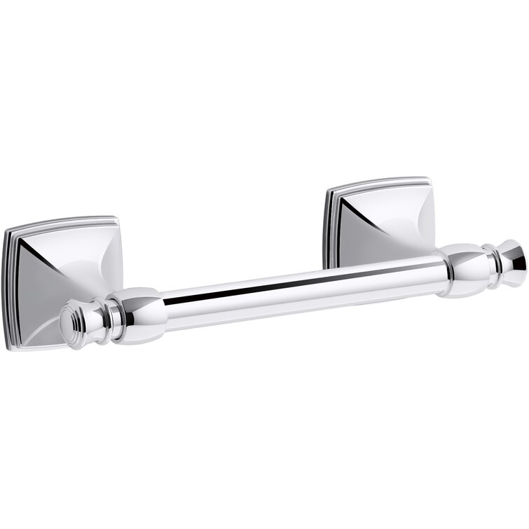 Delta Flynn Brushed Nickel Wall Mount Single Post Toilet Paper Holder in  the Toilet Paper Holders department at