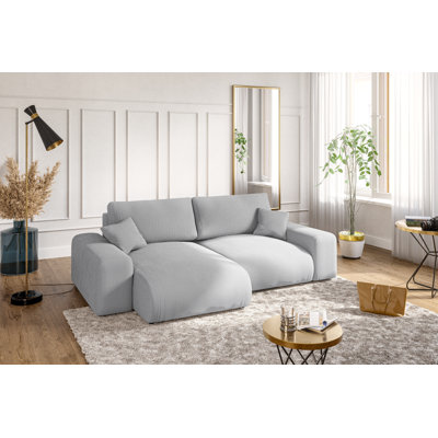 Claude 4 Seater Corduroy Sofa & Chaise