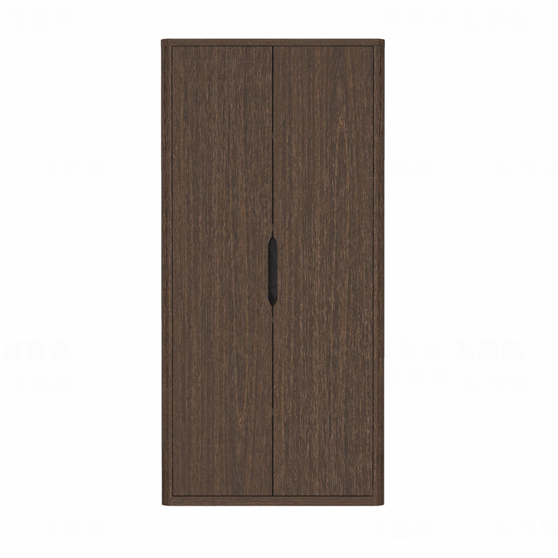 Bibliothèque 38 ", Noyer foncé