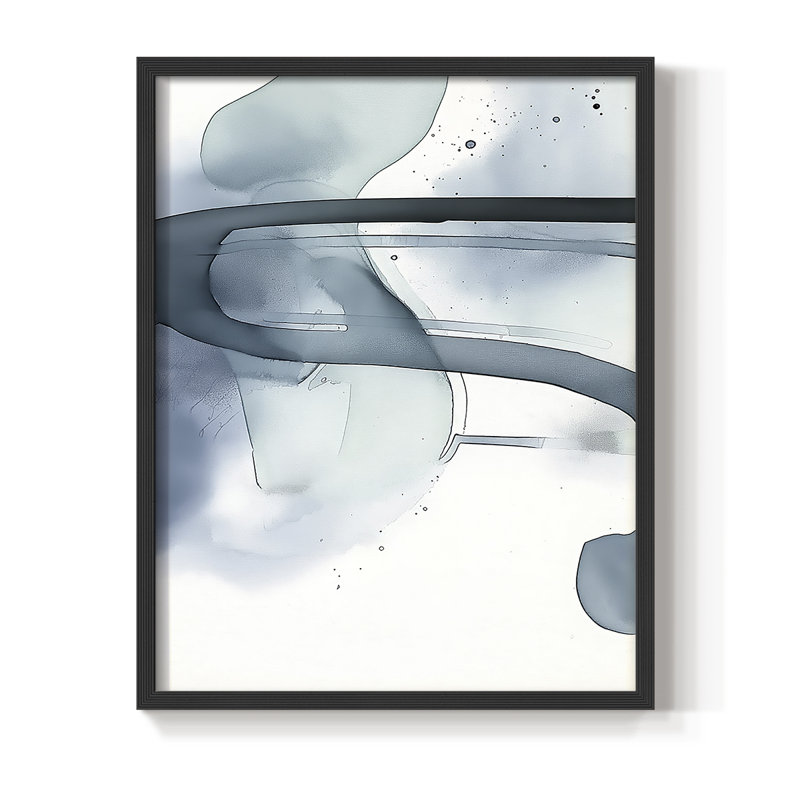 "ABSTRACT Series DCCXL" par J Paul, Noir, noir, noir, noir, H 21 po x l 17 po