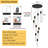 9-light Modern Dimmable Led Crystal Chandelier-614037207-614037206