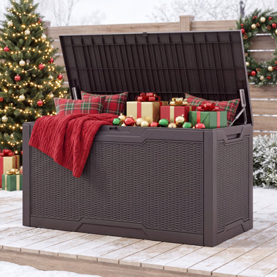 Balconera 100 Gallons Lockable Resin Deck Box