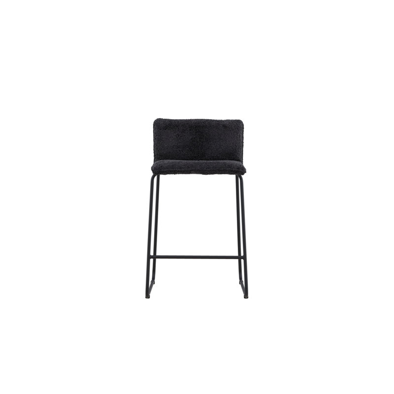 Seresa Upholstered Counter Stool with Metal Frame