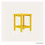 Table d'appoint POLYWOOD Long Island 18 "-507772462