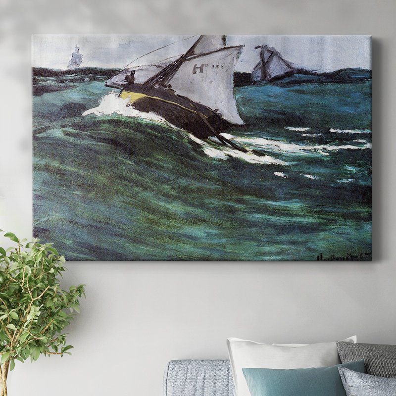 Monet - Toile tendue avec châssis, H 12 po x l 18 po