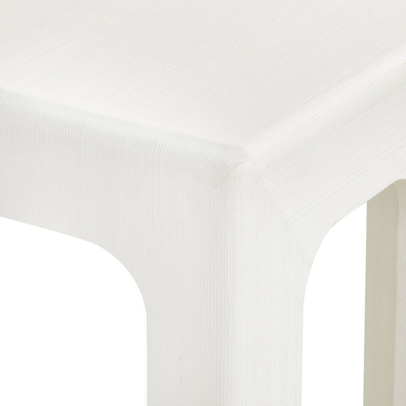 Gianna 55.5'' W Console Table, Sand White
