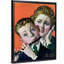 Garçon, musicien, art mural sur toile-1093894171-1093894170