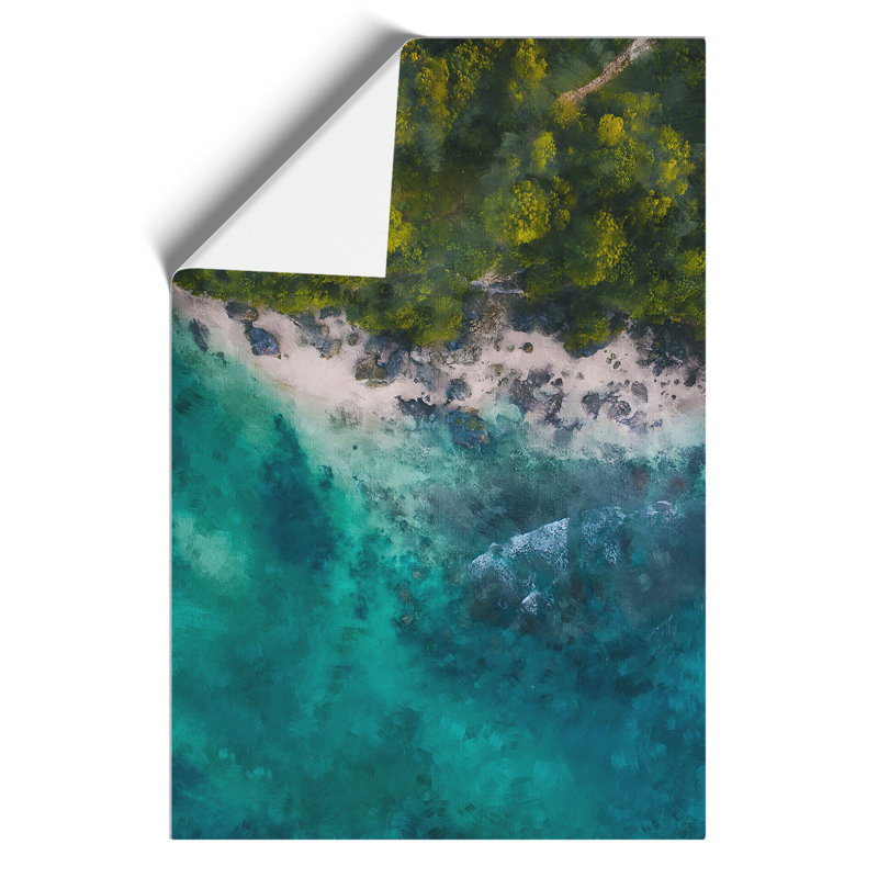 Padang Padang Beach In Bali - No Frame Print, 59cm H x 42cm W x 0.1cm D