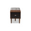 Banc de rangement rabattable en similicuir Edwina-2059183481