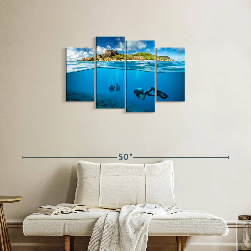 Sireci Diving, 22" H x 36" W