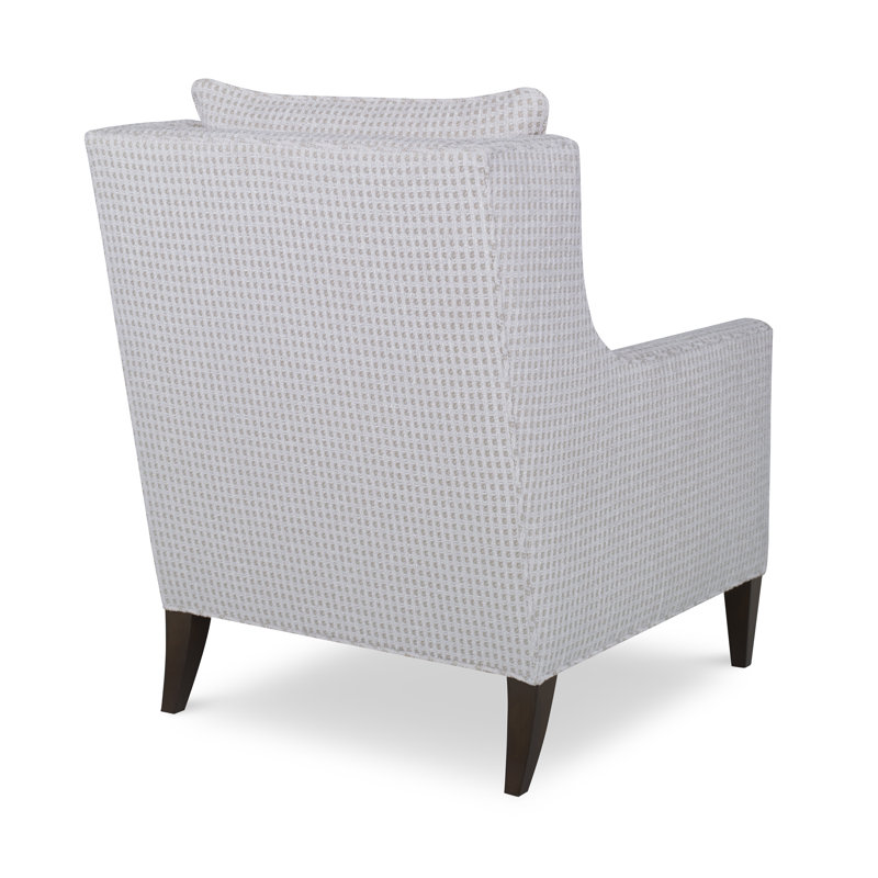 Callum Sunbrella® Boucle Armchair, Elise Harbor 100% Polyester, Espresso