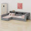 Lit plateforme en L avec lit gigogne-1741819711