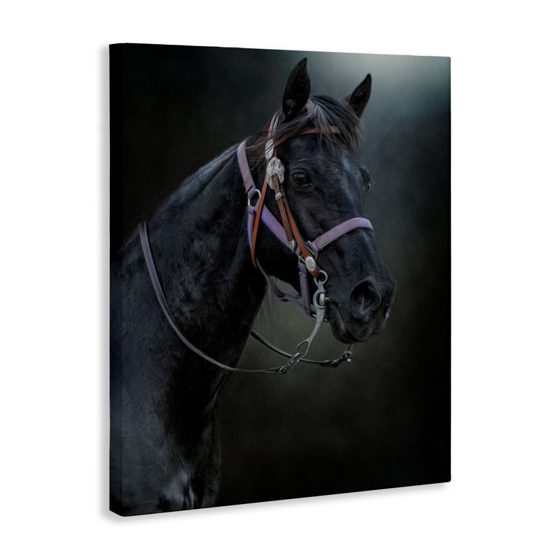 Toile Pride Of The Pasture Horse, design par Kelley Parker, H 48 po x l 36 po