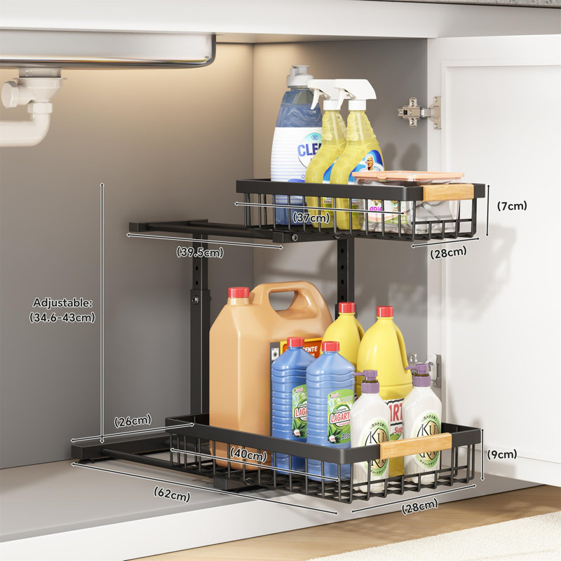 Metal Under Sink Organiser