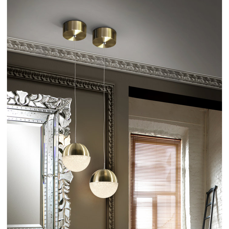 Bandit 1 - Light Chrome LED Cluster Pendant