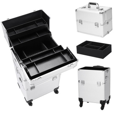 Cristobal Plastic Makeup Organizer