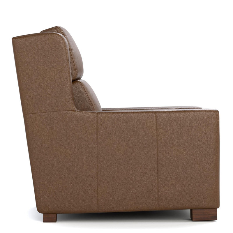 Woodlands Track Arm Wall Recliner, Selvano Bark