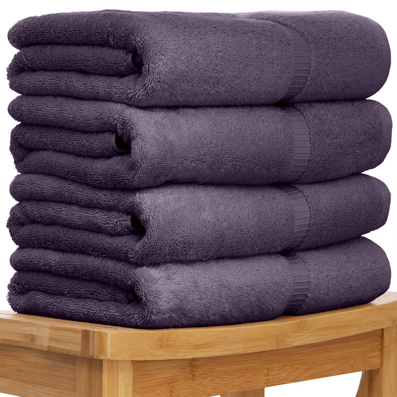 Super Plush Bath Towel, Plum