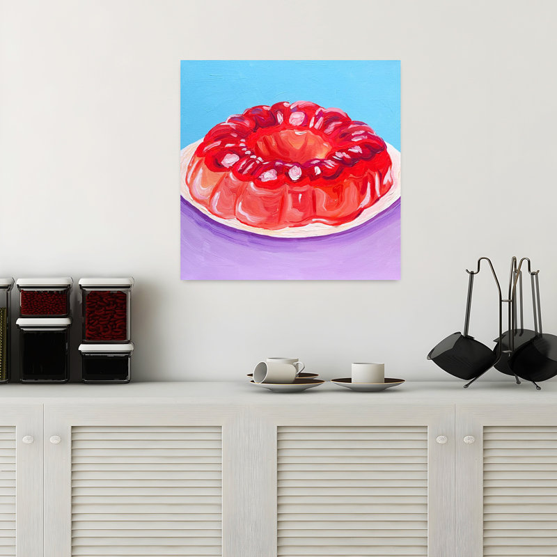 Contemporary Art Colourful Vibrant Abstract Wall Art, 18" H x 18" W