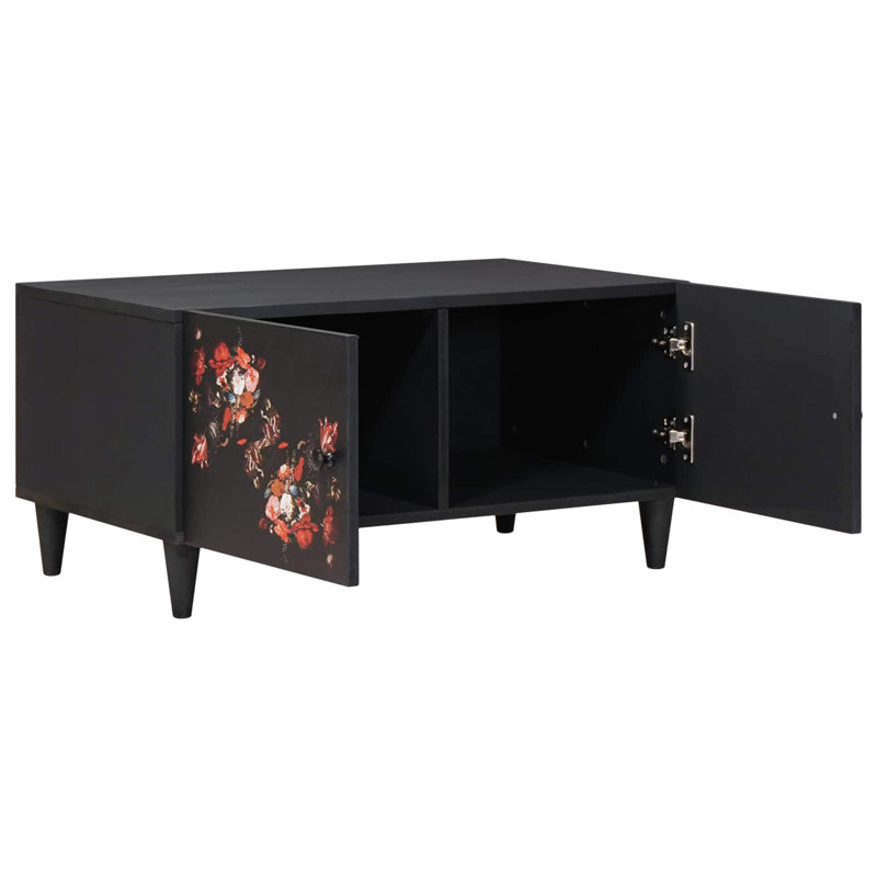 Solid Wood Coffee Table with Storage