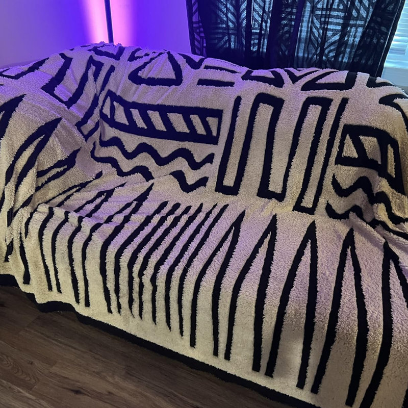 Housse pour canapé à coussins lavables Boho